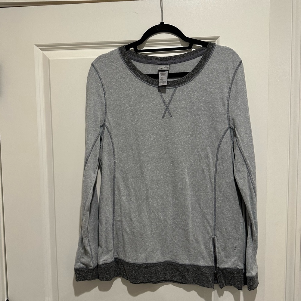 Gray sweater